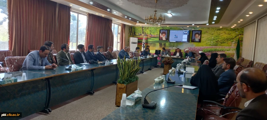 جلسه شورای مدیریت دانشگاه فرهنگیان استان اصفهان 2