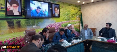 جلسه مشترک ریاست دانشگاه فرهنگیان اصفهان با اعضای تشکل ها و انجمن های دانشجویی