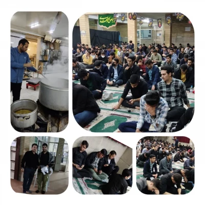 برگزاری مراسم احیای شب  های قدر بر سر مزار شهدای گمنام  در پردیس شهید باهنر اصفهان
 6