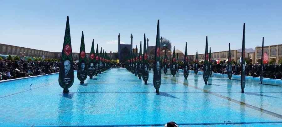 حضور دانشجومعلمان پردیس شهید باهنر اصفهان در راهپیمایی روز قدس ۱۴۰۲ 3