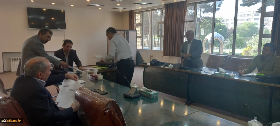 بازدید ریاست ، معاونین و مسئولین محترم دانشگاه از روند برگزاری جشنواره تدریس برتر 6