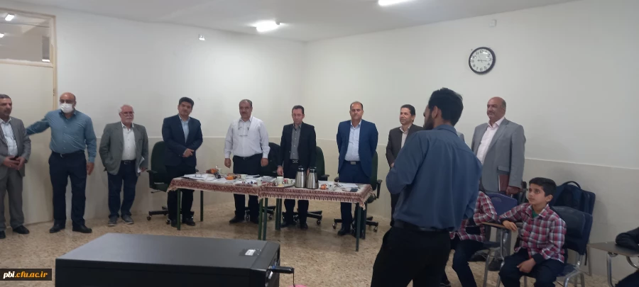 بازدید ریاست ، معاونین و مسئولین محترم دانشگاه از روند برگزاری جشنواره تدریس برتر 9