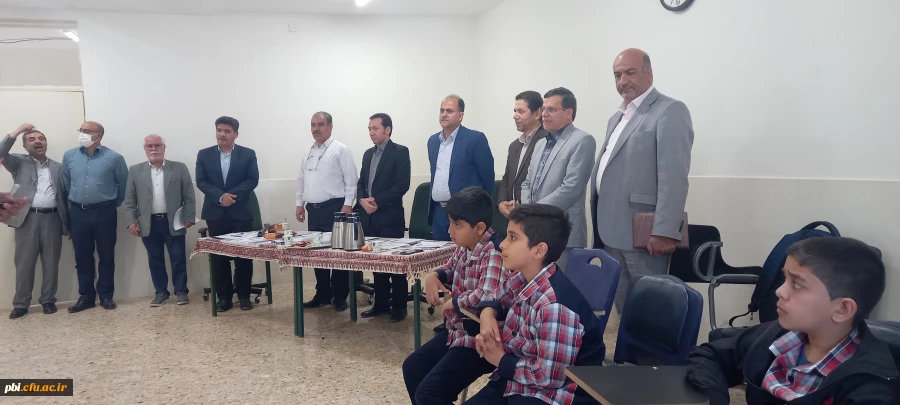 بازدید ریاست ، معاونین و مسئولین محترم دانشگاه از روند برگزاری جشنواره تدریس برتر 13