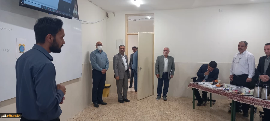 بازدید ریاست ، معاونین و مسئولین محترم دانشگاه از روند برگزاری جشنواره تدریس برتر 20