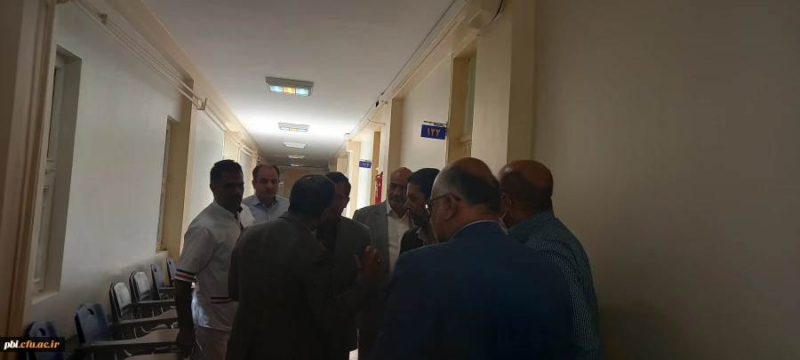 بازدید ریاست ، معاونین و مسئولین محترم دانشگاه از روند برگزاری جشنواره تدریس برتر 23