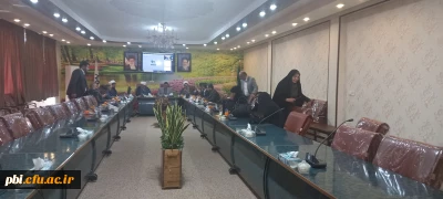 برگزاری جلسه ستاد اقامه نماز با حضور ریاست ، معاونین  و ریاست محترم ستاد اقامه نماز اصفهان  در پردیس شهید باهنر 
