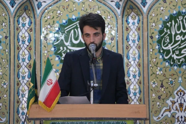 سخنرانی پیش از خطبه های نماز جمعه اعضای بسیج دانشجویی دانشگاه فرهنگیان اصفهان 6