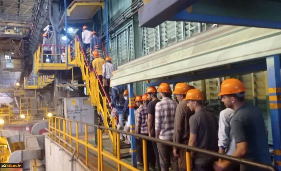 بازدید دانشجو معلمان پردیس های اصفهان از کارخانه فولاد مبارکه اصفهان  3