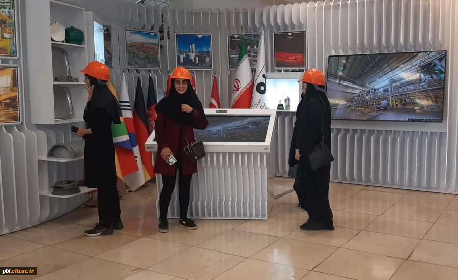 بازدید دانشجو معلمان پردیس های اصفهان از کارخانه فولاد مبارکه اصفهان  6