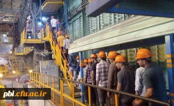 بازدید دانشجو معلمان پردیس های اصفهان از کارخانه فولاد مبارکه اصفهان  13