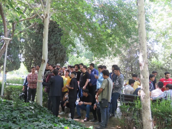 بازدید علمی دانشجویان پردیس شهید باهنر به همراه استاد فرح نسب و آشنایی با طبیعت شهری 8