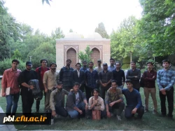 بازدید علمی دانشجویان پردیس شهید باهنر به همراه استاد فرح نسب و آشنایی با طبیعت شهری 16