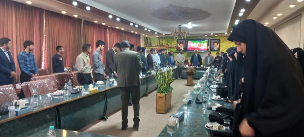 برگزاری مراسم تودیع و معارفه مسئول بسیج دانشجویی دانشگاه فرهنگیان استان اصفهان 5