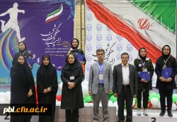 اختتامیه بیست وچهارمین المپیاد فرهنگی ورزشی دانشجو معلمان دانشگاه فرهنگیان  در رشته بدمینتون 4