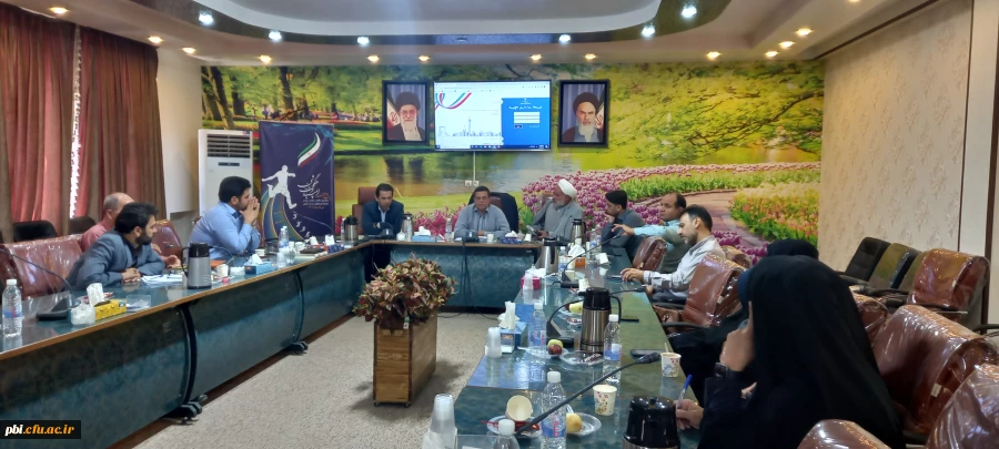 جلسه ویژه سامانه های  رهنامه ، حس ،اقدامات المپیاد پسرانه، و مراسم اربعین  3