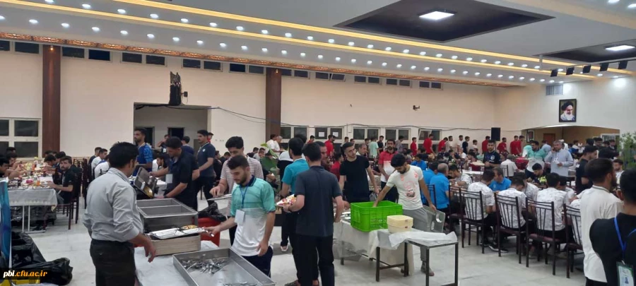 شور و هیجان در برنامه های پذیرش المپیاد فرهنگی ورزشی  پسران  دانشگاه فرهنگیان  4