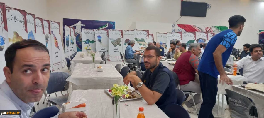 شور و هیجان در برنامه های پذیرش المپیاد فرهنگی ورزشی  پسران  دانشگاه فرهنگیان  6