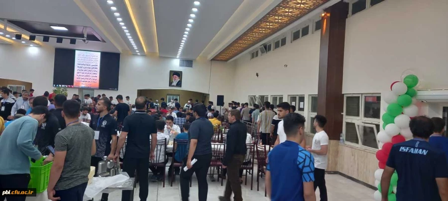 شور و هیجان در برنامه های پذیرش المپیاد فرهنگی ورزشی  پسران  دانشگاه فرهنگیان  9