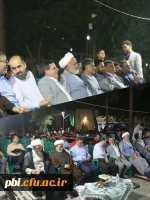 برگزاری  مراسم انس با قرآن درحاشیه دومین شب از المپیاد
 2