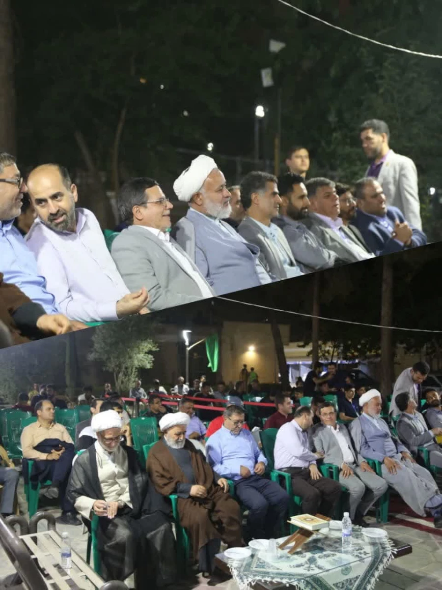 برگزاری  مراسم انس با قرآن درحاشیه دومین شب از المپیاد
 2