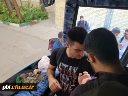 اعزام کاروان دانشجویان پردیس شهید باهنر جهت حضور در پیاده روی  اربعین حسینی(ع) 2