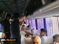 اعزام کاروان دانشجویان پردیس شهید باهنر جهت حضور در پیاده روی  اربعین حسینی(ع) 2