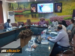 جلسه دفاع دانشجویی کارشناسی ارشد 2