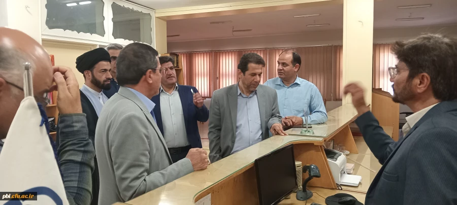 افتتاح کتابخانه