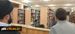 ابلاغ مسئولیت کتابخانه پردیس شهید باهنر به جناب دکتر باغی 9