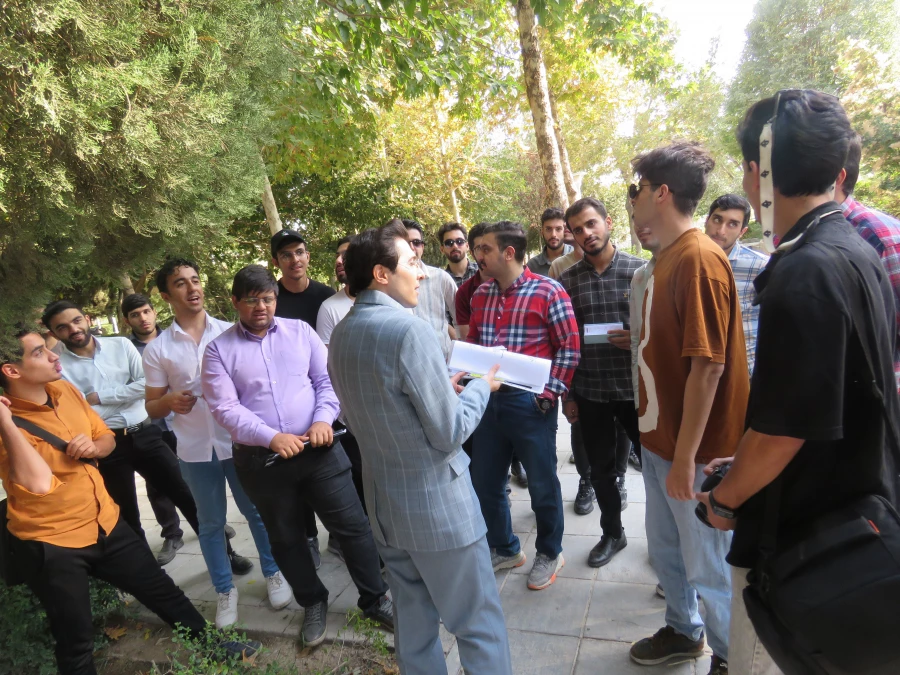 بازدید میدانی بوم شناسی و فلوریستیک گیاهان، "درس اکولوژی" دانشجویان گروه آموزش زیست شناسی 99 3