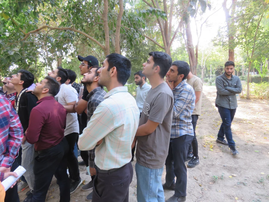 بازدید میدانی بوم شناسی و فلوریستیک گیاهان، "درس اکولوژی" دانشجویان گروه آموزش زیست شناسی 99 6