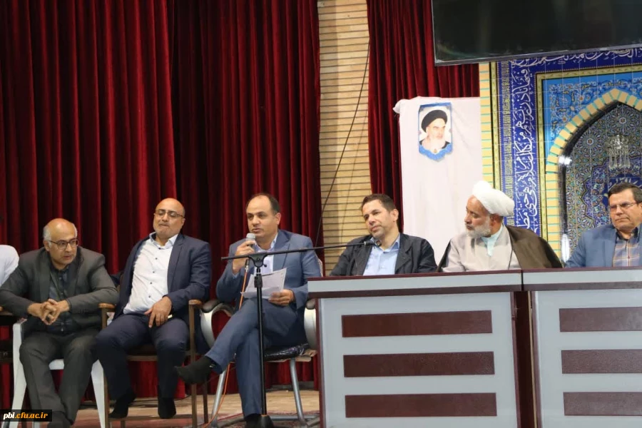  جلسه پرسش و پاسخ با حضور رئیس و مسئولین دانشگاه فرهنگیان استان اصفهان به همت بسیج دانشجویی دانشگاه فرهنگیان شهید باهنر اصفهان 2