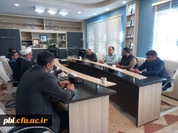 جلسه هماهنگی ریاست دانشگاه فرهنگیان به همراه معاونین با مسئول پایگاه بسیج مسجد امام حسن مجتبی (علیه السلام) 2