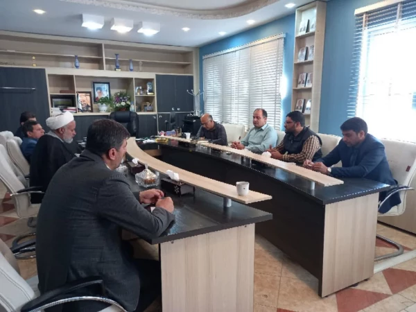 جلسه هماهنگی ریاست دانشگاه فرهنگیان به همراه معاونین با مسئول پایگاه بسیج مسجد امام حسن مجتبی (علیه السلام) 2