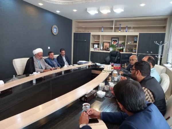 جلسه هماهنگی ریاست دانشگاه فرهنگیان به همراه معاونین با مسئول پایگاه بسیج مسجد امام حسن مجتبی (علیه السلام) 3