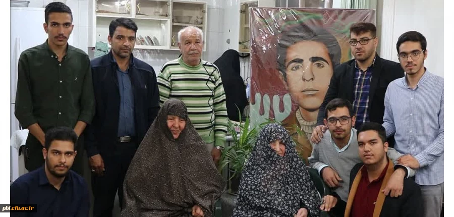 دیدار با خانواده معظم شهید دانشجو معلم سید حسن روشنایی 2