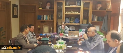 برگزاری جلسه هماهنگی مسئولین دانشگاه فرهنگیان اصفهان با شهرداری منطقه 7 اصفهان