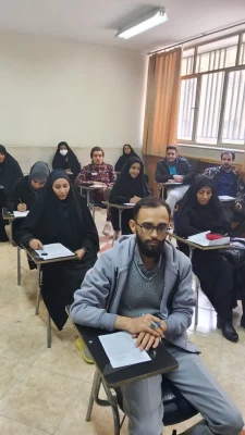 برگزاری آزمون پایانی پودمان یک مهارت آموزان ماده 28 4