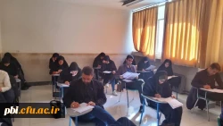 برگزاری آزمون پایانی پودمان یک مهارت آموزان ماده 28 5