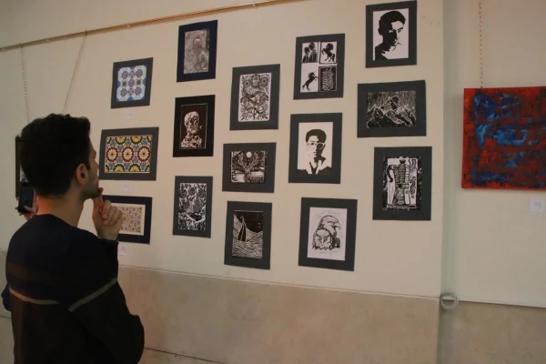 برگزاری نمایشگاه هنری "عنفوان" 2