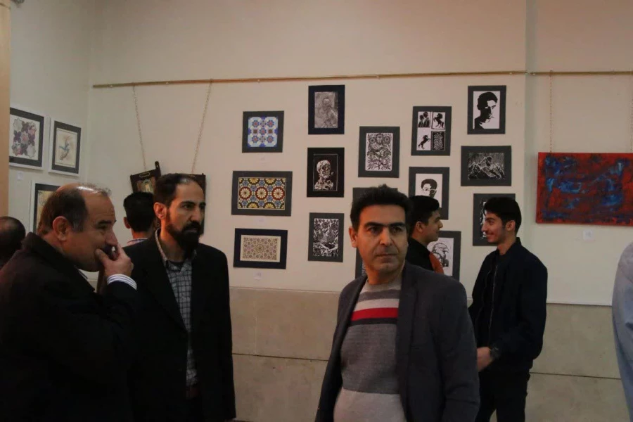 برگزاری نمایشگاه هنری "عنفوان" 6