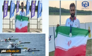کسب مدال طلا تیم ملی قایقرانی جمهوری اسلامی ایران با سرمربی گری دکتر محمد علی قرائت
