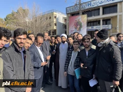 حضور دانشجو معلمان پردیس شهید باهنر در همایش 9 دی ماه 3