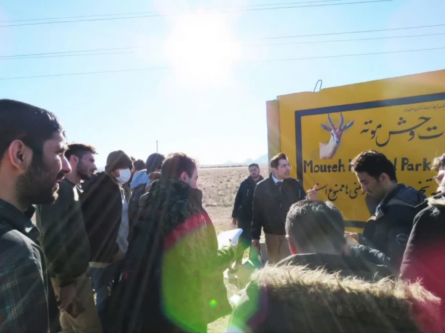 بازدید دانشجویان از پارک ملّی و پناهگاه حیات وحش موته  4