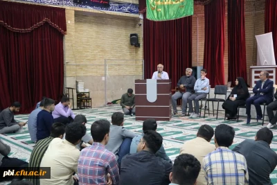 برگزاری سومین جلسه پرسش و پاسخ مسئولین دانشگاه فرهنگیان و پردیس شهید باهنر با دانشجویان