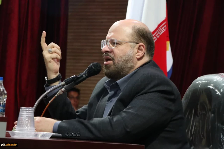 حضور و سخنرانی نماینده جنبش حماس در ایران 2