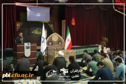 برگزاری محفل قرآن و مداحی به یاد شهیدان خدمت آیت الله رئیسی و همراهانش 3