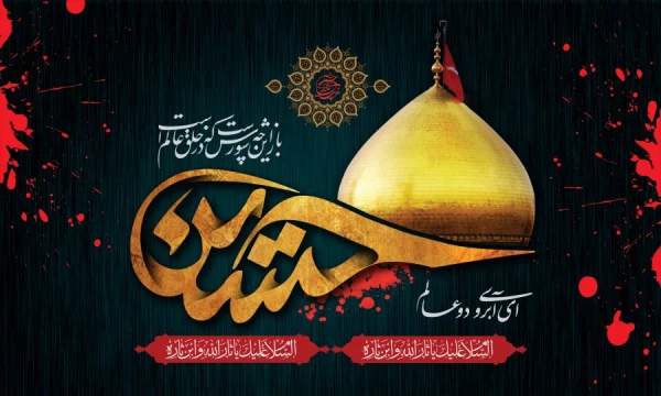 این حسین کیست که عالم همه دیوانه ی اوست. این چه شمعی است که جان ها همه پروانه ی اوست 3