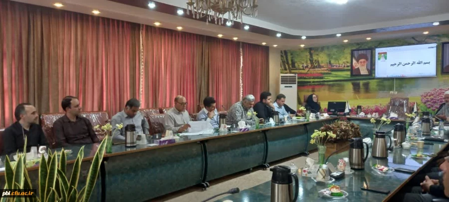 جلسه هماهنگی برگزاری آزمون عملی رشته تربیت بدنی 3