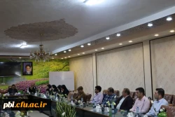 نشست رییس دانشگاه فرهنگیان استان با دکترمعلمان جدید الاستخدام در پردیس شهید باهنر 2